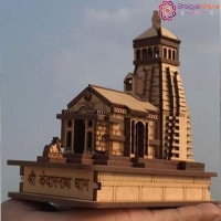 Shri Kedarnath Small Acrylic Wooden Art